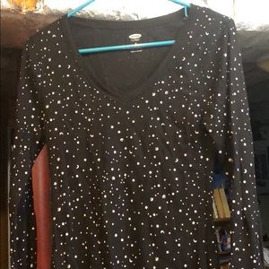 Old Navy Longsleeve Galaxy Pajama Top